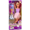 Lean Toys Lėlė balerina Anlily su judančiomis galūnėmis ir aksesuarais