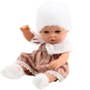 Lean Toys Lėlė Baby Doll su elegantiška žiemine apranga