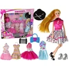 Lėlė Lean Toys Emily su drabužiais