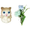 Lean Toys Žaislinė lėlė Emily su kačiuku, 30 cm