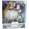 Lean Toys Žaislinė lėlė Emily su kačiuku, 30 cm