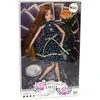 Lean Toys Lėlė Emily su mėlynomis akimis ir judančiomis galūnėmis, 30 cm