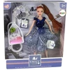 Lean Toys Lėlė LeanToys su ilgais raudonais plaukais ir mėlynomis akimis, 30 cm
