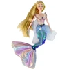 Lean Toys Lėlė undinėlė Emily su nuimama uodega, 35 cm