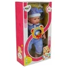Lean Toys Vaikiška lėlė, 45cm mėlyna