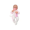 Lean Toys Lėlė kūdikis su vienaragio kostiumu, 35 cm
