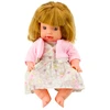 Lean Toys Lėlė kūdikis su maitinimo buteliuku ir garsais 30 cm