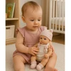 Lean Toys Lėlė kūdikis 18 cm su rožiniais akcentais