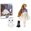 Lėlė Emily su kačiuku Lean Toys
