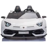 Dvivietis vaikiškas elektromobilis Lean Cars Lamborghini Aventador SX2028, baltas