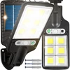 Lampa LED gatvės žibintas, saulės žibintas, 120 cob LED -E310