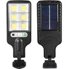 Lampa LED gatvės žibintas, saulės žibintas, 120 cob LED -E310