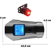 Logit Lampka LED dviračio žibintas, km skaitiklis, spidometras, galinis - s092-1 + galinis žibintas
