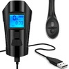 Lampka LED dviračio žibintas, odometras, km spidometras, USB -s092