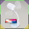 Lampka Naktinio stalo lempos indukcinis įkroviklis „Bluetooth“ garsiakalbis Mokymosi mokykloje