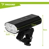 1300lm LED bike light + Trizand rear light