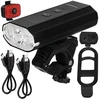 1300lm LED bike light + Trizand rear light