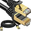 LAN tinklo kabelis RJ45 cat 6a interneto kabelis UTP maršrutizatorius susukta pora 15 m