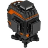 Laser lazerinis 3D lazeris, 16 linijų, žalias, nešiojimo dėklas, taikinio plokštelė, magnetinis laikiklis, įkroviklis