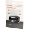 Orno LED žibintas ant galvos VIRONE, 3W, 6000K, 70lm, elementai 3xAAA (neįeina), juodos sp