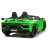 Lean Cars Dvivietis vaikiškas elektromobilis Lamborghini Aventador SX2028, žalias
