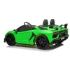 Lean Cars Dvivietis vaikiškas elektromobilis Lamborghini Aventador SX2028, žalias