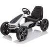Lean Cars Pedalinis kartingas baltas-juodas