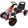 Lean Cars Kartingas Lean Toys A-15, raudonas