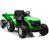 Lean Cars Akumuliatorinis traktorius su priekaba HC-306, 24V, žalias