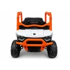 Lean Cars Akumuliatorinis 4x4 visureigis 24 V oranžinis