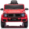 Lean Cars Elektromobilis Mercedes G 4x4 24 V raudonas