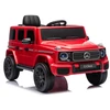 Lean Cars Elektromobilis Mercedes G 4x4 24 V raudonas