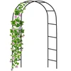 Lean Pergola Ogrodowa Metalowa Na Rośliny Podpora Do Pnączy Łuk 240x140 cm