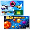 Lean School techninis bloknotas Balta A3 10 lapų 160g PROTOS