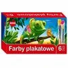 Lean School plakatų dažai, 6 spalvos, 20 ml, MONA