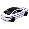 Lean Toys Žaislinis sportinis automobilis su inercine pavara ir atidaromomis durimis, baltas, 12,5 × 5 × 4 cm
