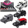 Lean Toys Autko Terenowe SUV Metalowe Napęd Pull-Back Otwierane Drzwi Mix
