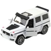 Lean Toys Autko Terenowe SUV Metalowe Napęd Pull-Back Otwierane Drzwi Mix