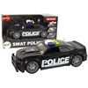 Žaislinis policijos automobilis Lean Toys, juodas, 25x9x11 cm