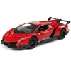 Lean Cars Nuotoliniu būdu valdomas automobilis Lamborghini Veneno raudonas 1:24