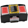 Lean Toys Automatinis kortų maišytuvas 2 kaladėms, 20,5 × 9 × 10 cm
