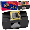Lean Toys Automatinis kortų maišytuvas 2 kaladėms, 20,5 × 9 × 10 cm