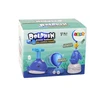 Lean Toys Balo rezervuaras Delfinas Automobilis Aerodinaminis