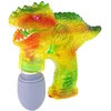 Lean Toys Dinozaurų formos muilo burbulų aparatas vaikams, 26x21x5 cm