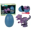Lean Toys „Dinosaur Stygimoloch“ rinkinys su „pasidaryk pats“ kiaušinių atsuktuvu Violetinė