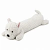 Lean Toys Pliušinis žaislas Vesthailendo baltasis terjeras, baltas, 90 × 24 × 24 cm