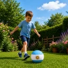 Lean Toys Futbolo kamuolys 5