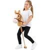 Lean Toys Žirgas ant pagaliuko 100 cm