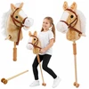 Lean Toys Žirgas ant pagaliuko 100 cm
