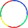 Lean Toys Spalvotas sulankstomas hula hop lankas 80 cm
